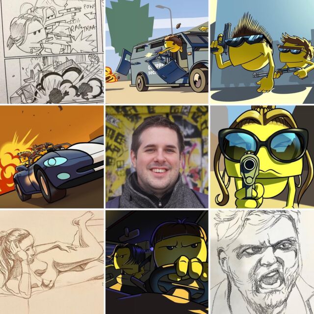 Weird that we‘re posting end of year best ofs in early December, but ok 😄

Anyways, first time joining this trend with a great new profile pic shot in Berlin by my bro man @peterthe1 !

My art year 2022 was very focused on creating my own comic and I didn’t really work on full artwork besides that! I did go to a few life drawing events though, which I always enjoy for the atmosphere and the challenge! I was part of a huge artist alley for the first time, which was a big step for me and also my first comic con.

Finally, I‘ve been doing regular public art updates on my newsletter since September! You can find that in my bio.

Thanks to everyone who left me their likes and sent me messages this year, it‘s much appreciated!! ☺️🙏

#artvsartist2022 #artvsartist #2022art #comicart #comicartist #indiecomics #indiecomic #lifedrawing #artist #artistsoninstagram #cardrawing #characterart #artistsoninstagram #digitalartist #digitalart #actionart